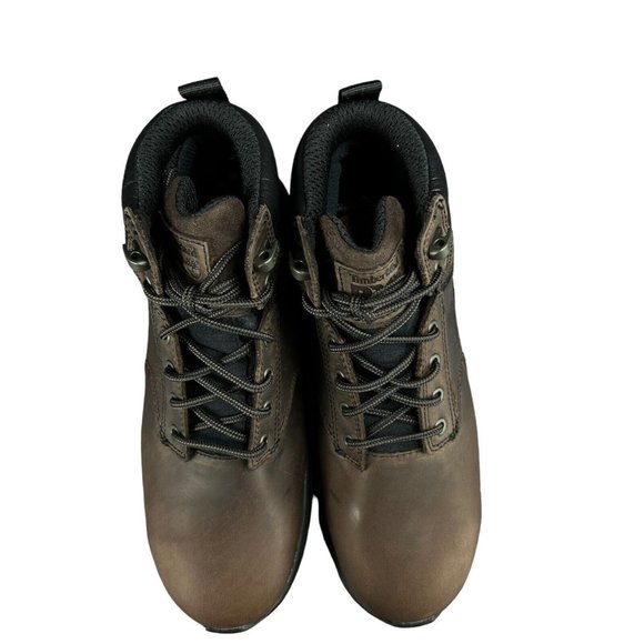 Timberland Pro Jigsaw 6" Steel Toe Brown Leather Work Boots Men's Sizes 8 - 13 M - Picture 7 of 9